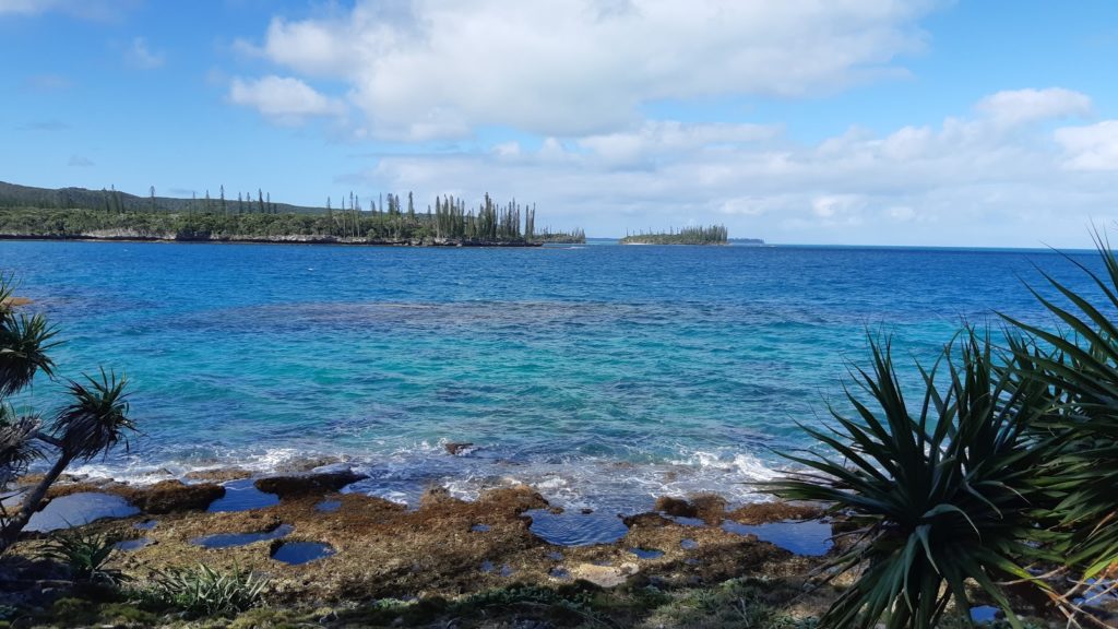 Vue sur la presqu'île de Kuto à l'Île des Pins