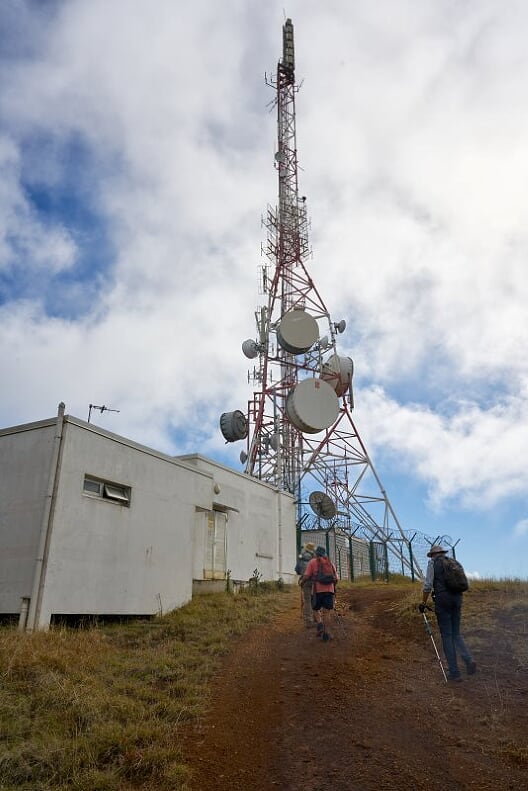 Installations au sommet du massif du Mont Do