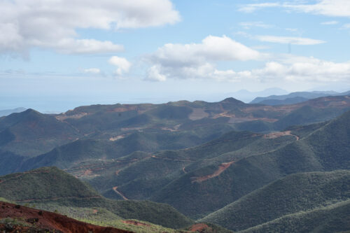 Paysage depuis les hauteurs du massif du Koniambo
