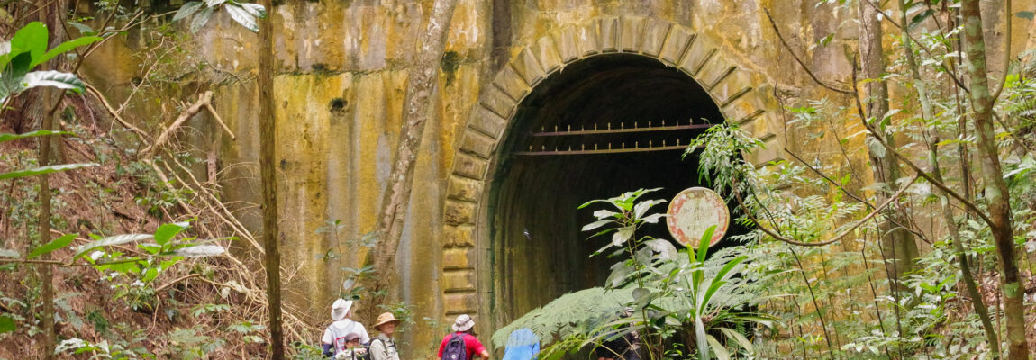 Tunnel d’Erembéré : randonnée sur l’ancienne voie ferrée Nouméa–Païta